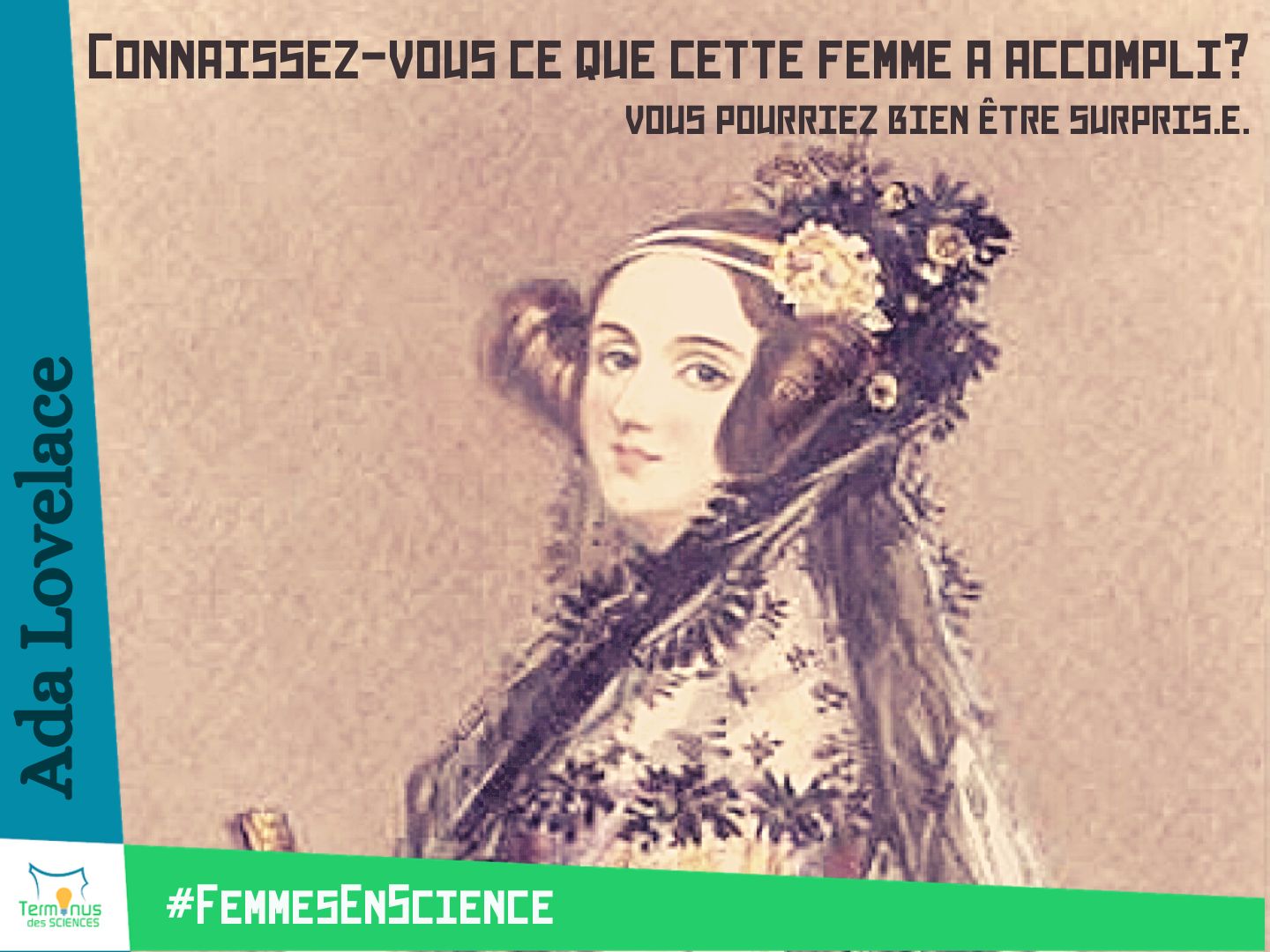 Read more about the article [Femmes en Sciences – Episode 1/4: Ada LOVELACE]